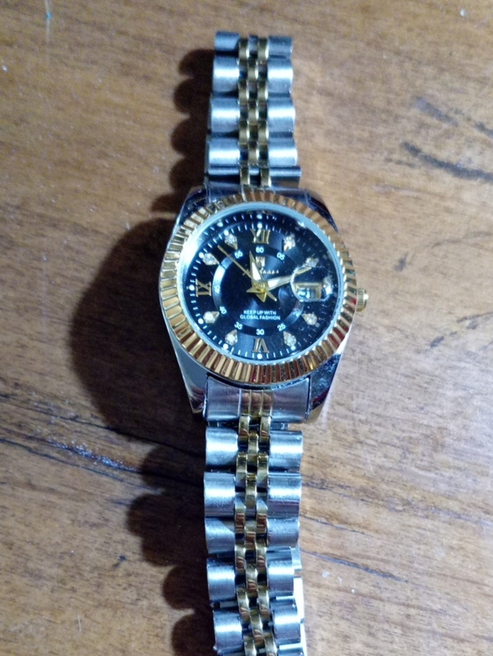 Poedagar Ladies Wrist Watch - Black Dial